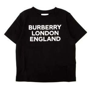 Burberry London Kids Baby 18M Black Short Sleeve Graphic Crewneck T-Shirt - 18M